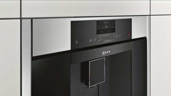Neff CKS1561N ( C15KS61N0 ) Einbau-Kaffeevollautomat schwarz, Edelstahl – Image 3