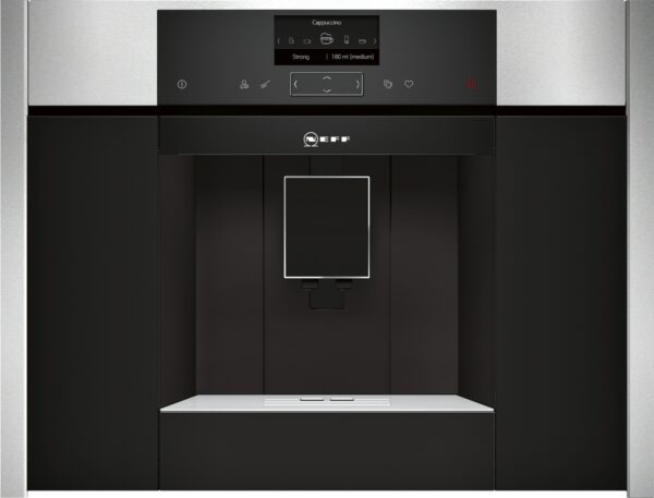 Neff CKS1561N ( C15KS61N0 ) Einbau-Kaffeevollautomat schwarz, Edelstahl