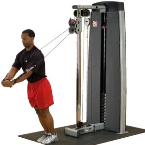 Body-Solid Multikabelzug "Pro Dual" Bauen Sie Muskeln auf