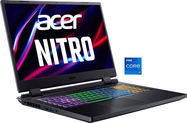 Acer Nitro 5 AN517-55-74FQ Gaming-Notebook (43,9 cm/17,3 Zoll, Intel Core i7 12700H, GeForce RTX 4050, 512 GB SSD) – Image 6