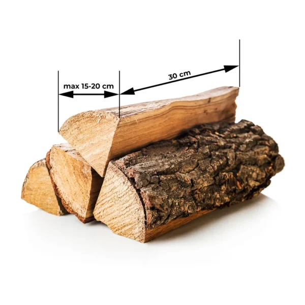 Holtaz Mischkaminholz Kaminholz Feuerholz Brennholz platte längere – Image 8