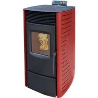 Nemaxx P9 Pelletofen Pelletkamin Pelletkaminofen 11 kW Kaminofen