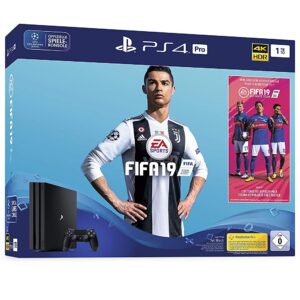 PS4 - Konsole Pro 1TB #Fifa 19 Edition + Spiel + Original Controller (mit OVP) (gebraucht)