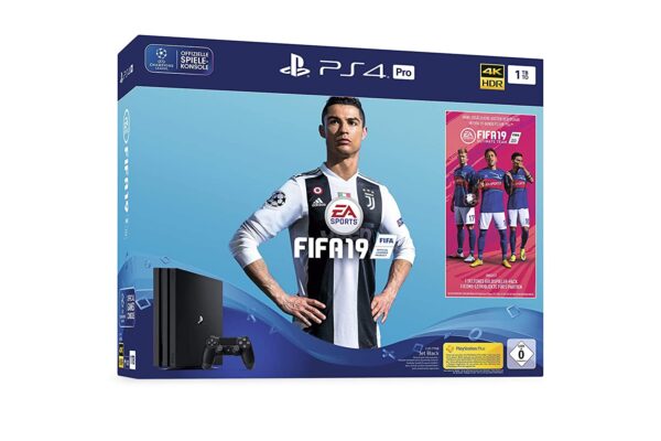 PS4 - Konsole Pro 1TB #Fifa 19 Edition + Spiel + Original Controller (mit OVP) (gebraucht)