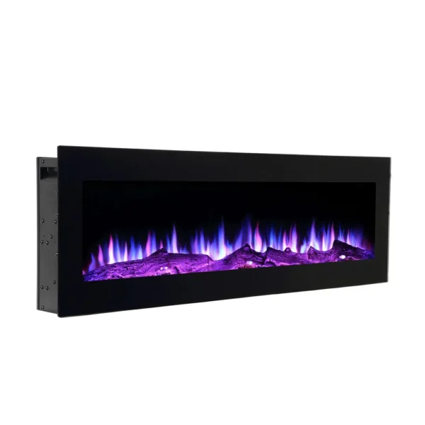 BRIXEN Wandkamin Elektrokamin Einbaukamin Kamin Heizung Led 180cm – Image 2