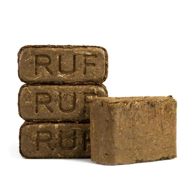 RUF Rindenbriketts Gluthalter Nachtwächter Holzbriketts, 84 x 12kg Briketts, 1000kg Palette – Image 2