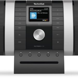 TechniSat MULTYRADIO Kompaktanlage 4.0 Schwarz/Silber