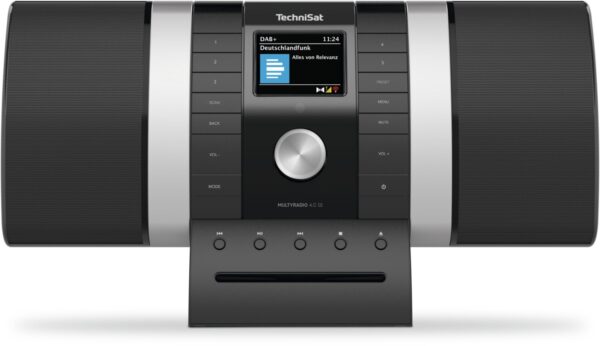 TechniSat MULTYRADIO Kompaktanlage 4.0 Schwarz/Silber