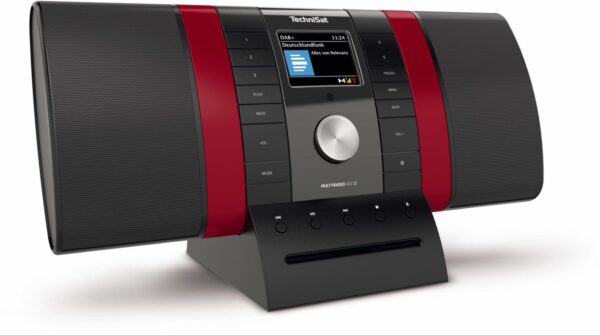 TechniSat MULTYRADIO Kompaktanlage 4.0 Schwarz/Rot – Image 2