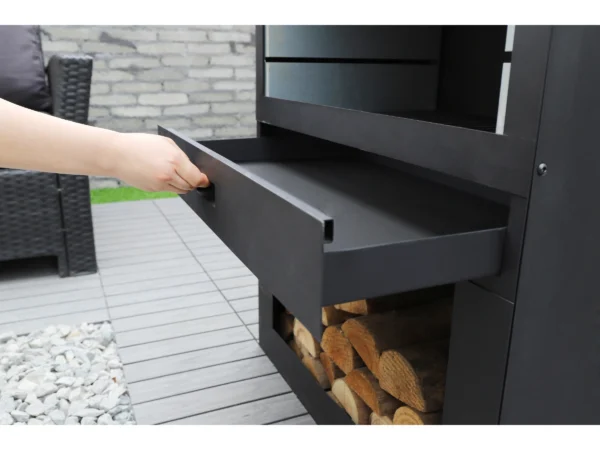 Westmann Grill und Gartenkamin Schwarz – Image 4