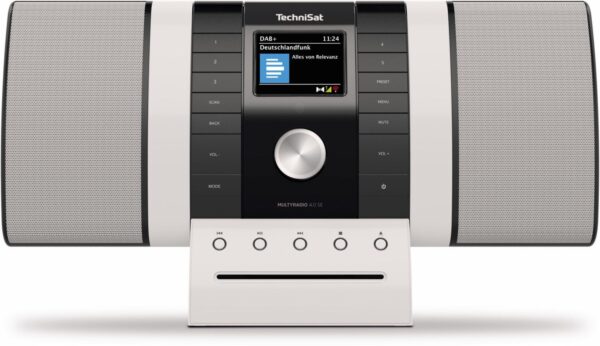 TechniSat MULTYRADIO Kompaktanlage 4.0 Schwarz/Weiß