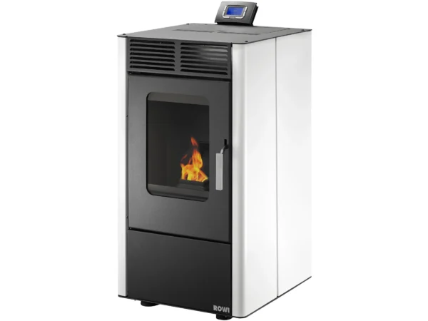 Rowi Pelletofen Modesto Weiß 6 kW EEK: A+