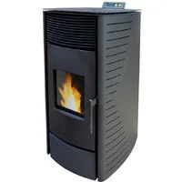 Nemaxx P12 Pelletofen Pelletkamin Pelletkaminofen 13,6 kW Kaminofen