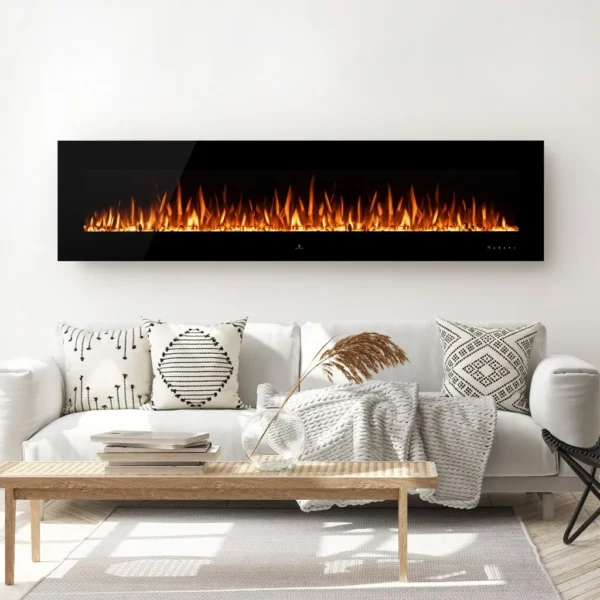 Noble Flame VEGAS Schwarz: 1380 [Elektro Wandkamin] – Image 5