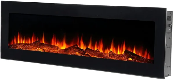 El Fuego® Elektrokamin BOZEN inkl. Fernbedienung mit energiesparender LED-Beleuchtung, Einbaukamin, 150 cm – Image 5