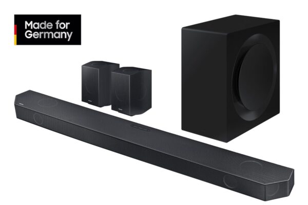 Samsung HW-Q995GC/ZG 11.1.4-Kanal Surround Sound System titanschwarz – Image 2