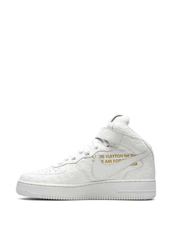 x Louis Vuitton Air Force 1 Mid Sneakers – Image 5