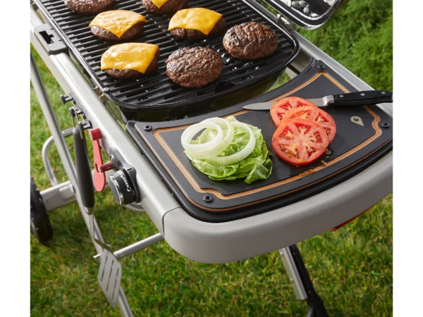 Weber Camping-Gasgrill Traveler mit 1 Brenner und Rollwagen Schwarz – Image 10