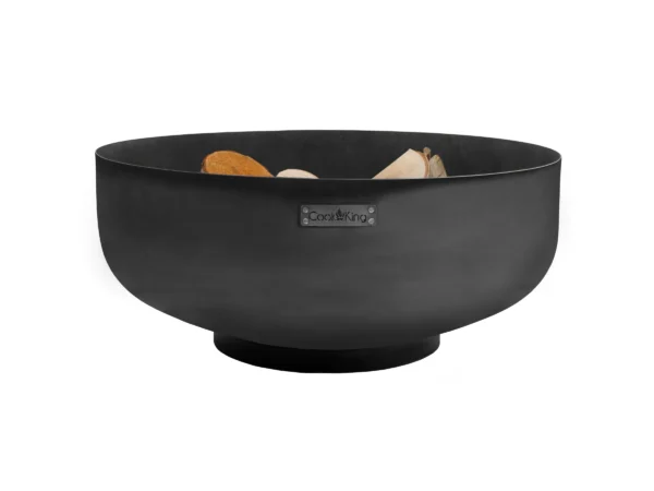 CookKing Feuerschale Stahl XXL Palermo Ø 80 cm x 35 cm Schwarz