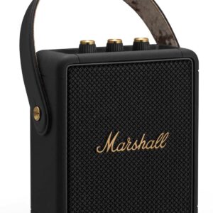Marshall Stockwell II Tragbarer Bluetooth Lautsprecher Black & Brass
