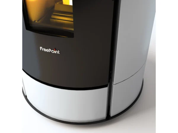 Freepoint Pelletofen Globe Stahl Weiß 10,5 kW EEK: A+ – Image 3