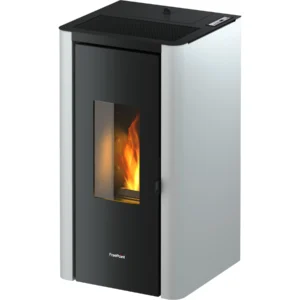 FreePoint Pelletofen Indigo Evo 2,5 - 7 kW Weiß