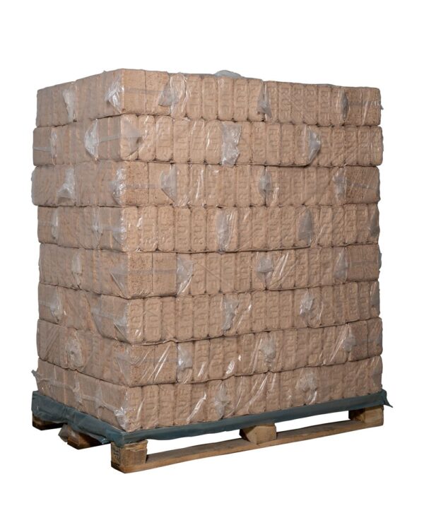 RUF Holzbriketts Hartholz Buche ohne Zugloch 960kg Palette – Image 2