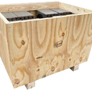 Pini Kay Hartholzbriketts Eiche mit Zugloch 10kgx32 Pack/Kiste