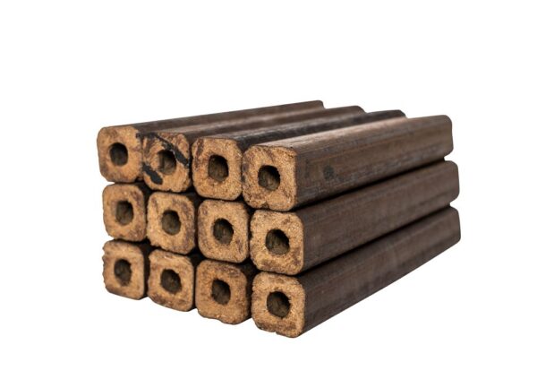 Pini Kay Hartholzbriketts Eiche mit Zugloch 10kgx32 Pack/Kiste – Image 3