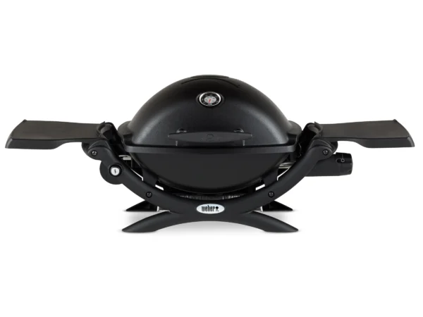 Weber Tisch-Gasgrill Q 1200 mit 1 Brenner & Deckelthermometer Schwarz – Image 2