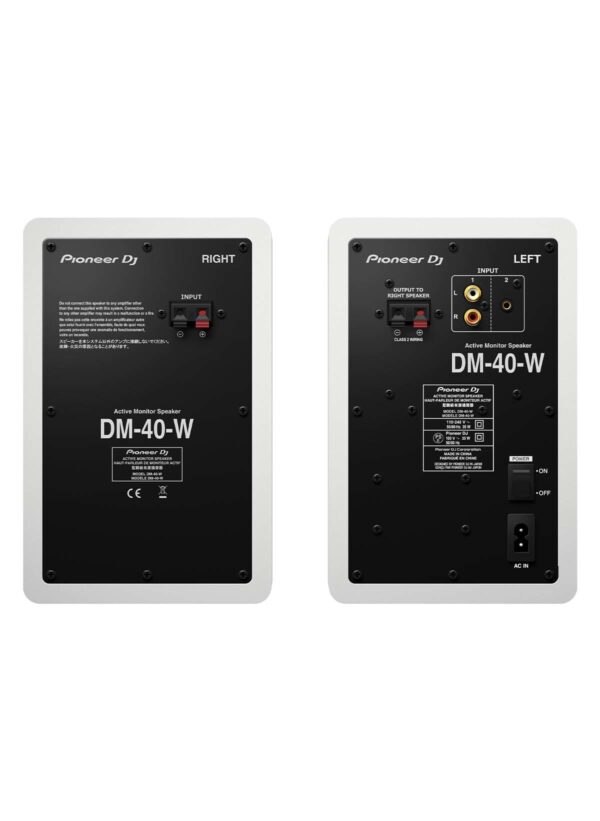 Pioneer DJ DM-50D-W 5 Zoll Monitor Lautsprecher weiß – Image 2