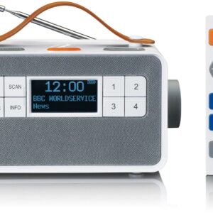 Lenco PDR-065 Kofferradio mit DAB/DAB+ weiß