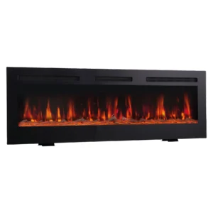 Kaminio Elektrokamin Marlon 3in1 Kamin Heizung 3D-Flammeneffekt 12 Flammen 42"