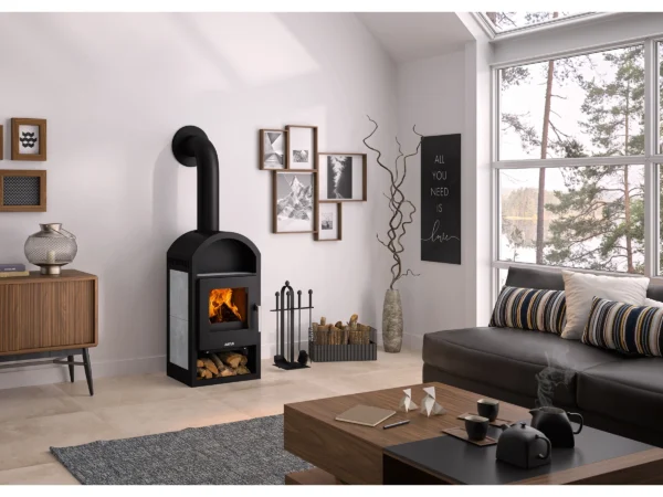 Justus Kaminofen Vegas Specksteinkeramik 6 kW EEK: A+ – Image 2