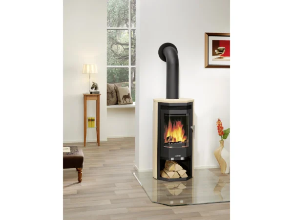 Justus Kaminofen Vegas Specksteinkeramik 6 kW EEK: A+ – Image 3
