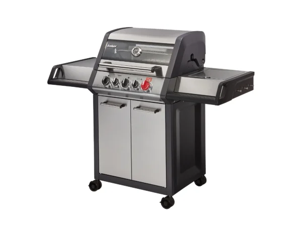 Enders Gasgrill Monroe Pro 3 SIK Turbo mit 3 Brennern und Seitenkocher