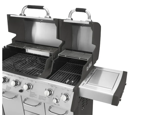 Justus Premium BBQ-Gasgrill Mars 6 Hauptbrenner und 1 Seitenbrenner Edelstahl – Image 5