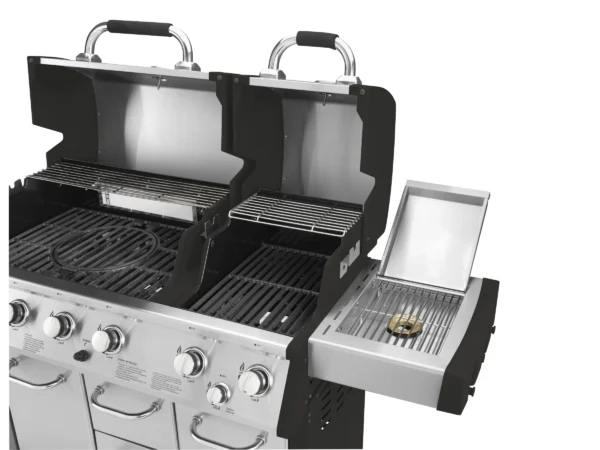 Justus Premium BBQ-Gasgrill Mars 6 Hauptbrenner und 1 Seitenbrenner Edelstahl – Image 6