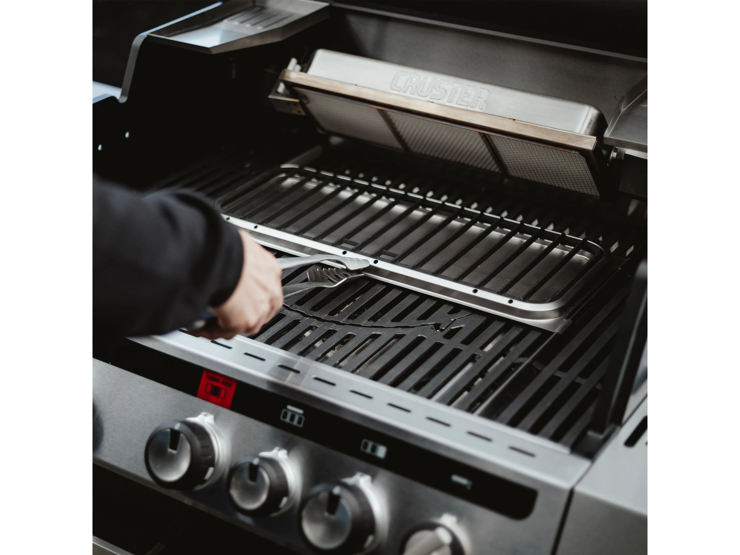 Enders Gasgrill Uniq Pro 3 IK Kitchen Cruster 120 cm x 147 cm Schwarz-Edelstahl – Image 8