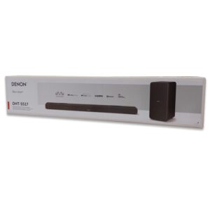 Denon DHT-S517 3.1.2 Dolby Atmos Soundbar System mit kabellosem Subwoofer