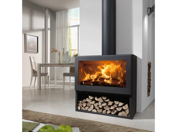 Panadero Kaminofen Fenix Schwarz 7,0 kW EEK: A+ – Image 2