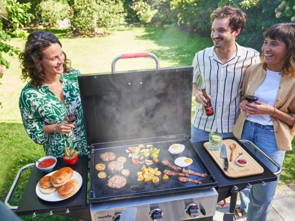 Char-Broil Grillplatten-Gasgrill Griddle 3400 mit großer Gusseisenplatte – Image 4