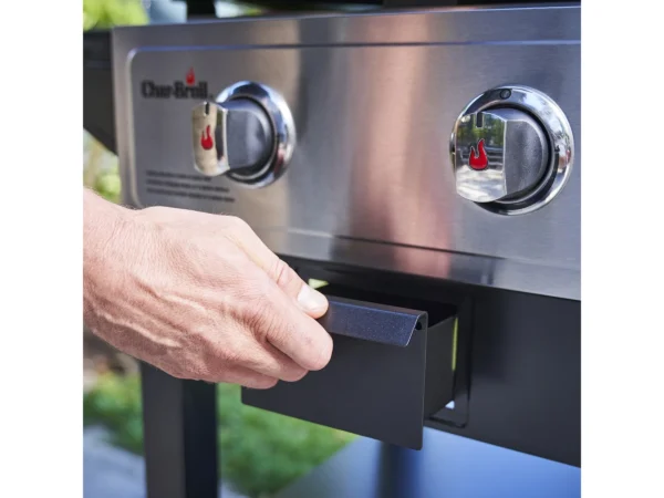 Char-Broil Grillplatten-Gasgrill Griddle 3400 mit großer Gusseisenplatte – Image 6