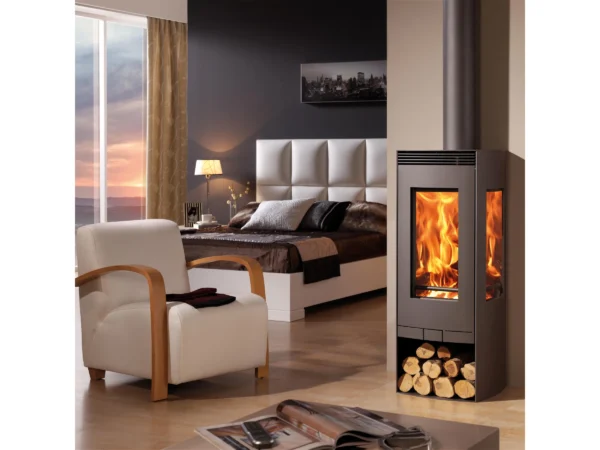 Panadero Kaminofen Alba Ecodesign Schwarz 9,5 kW Schwarz EEK: A – Image 2