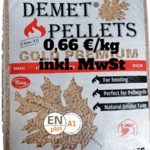 (0,657€/kg) Holzpellets GOLD