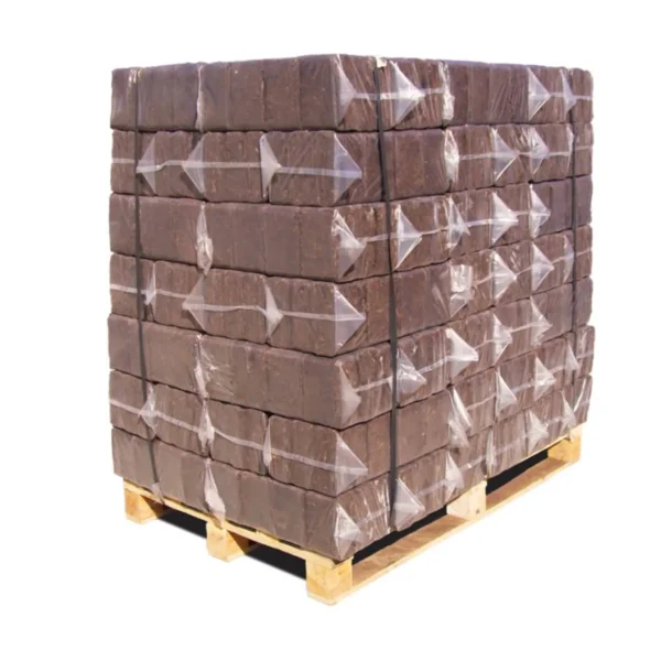 RUF Rindenbriketts Gluthalter Nachtwächter Holzbriketts, 84 x 12kg Briketts, 1000kg Palette – Image 5