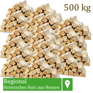 Brennholz Kaminholz Holz 500 kg