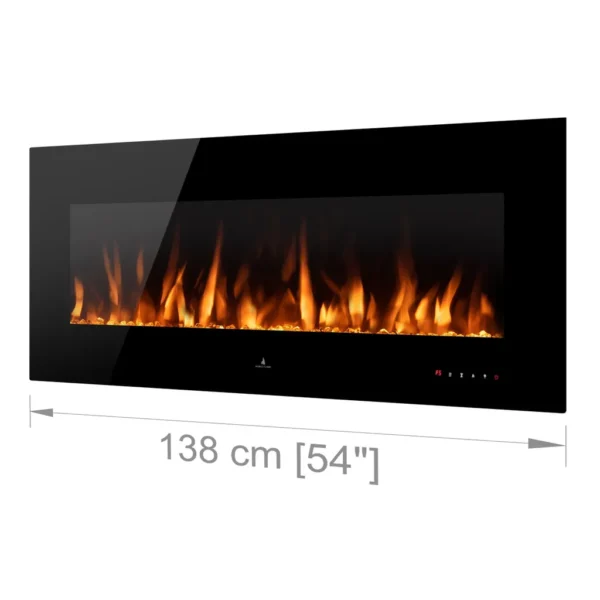 Noble Flame VEGAS Schwarz: 1380 [Elektro Wandkamin] – Image 9