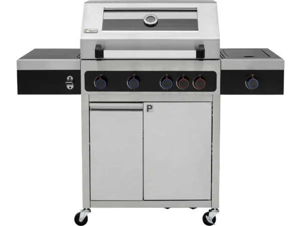 Tepro Gasgrill Keansburg mit Seitenkocher Schwarz-Edelstahl – Image 2