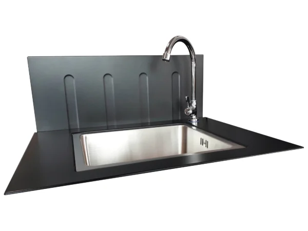 Justus BBQ Gasgrill-Küche Juno 5 Hauptbrenner und 1 Seitenbrenner Edelstahl – Image 3